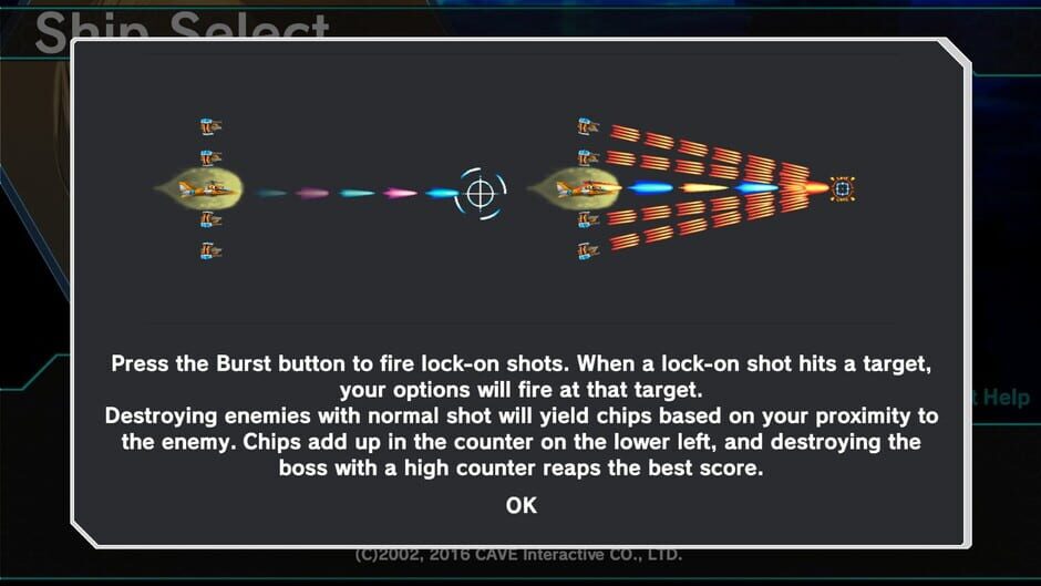 Dariusburst: Chronicle Saviours - Ketsui Screenshot