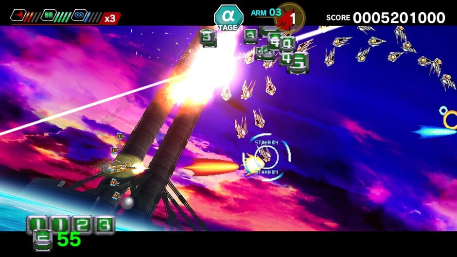 Dariusburst: Chronicle Saviours - Ketsui Screenshot