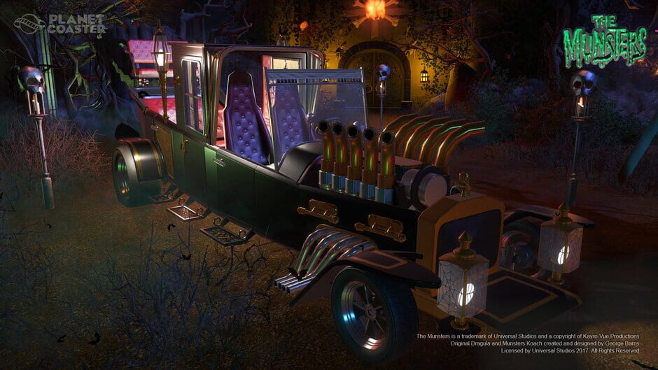 Planet Coaster: The Munsters Munster Koach Construction Kit Screenshot