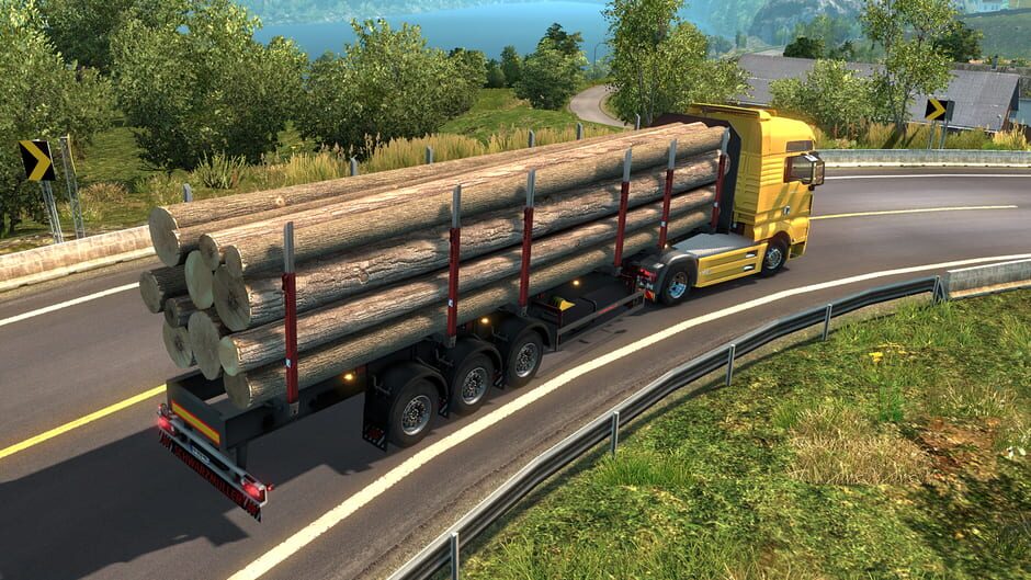 Euro Truck Simulator 2: Schwarzmüller Trailer Pack Screenshot