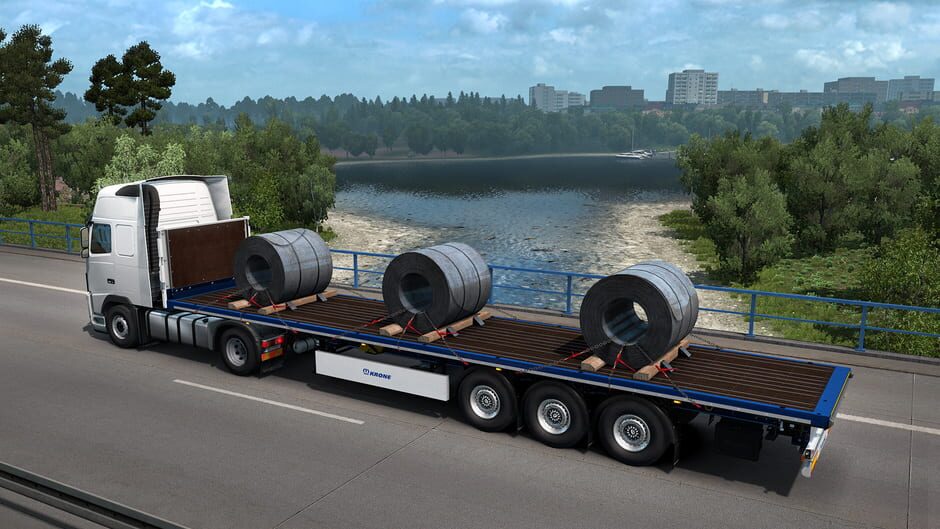 Euro Truck Simulator 2: Krone Trailer Pack Screenshot