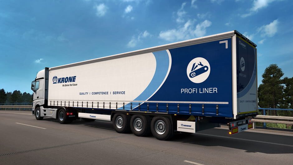 Euro Truck Simulator 2: Krone Trailer Pack Screenshot