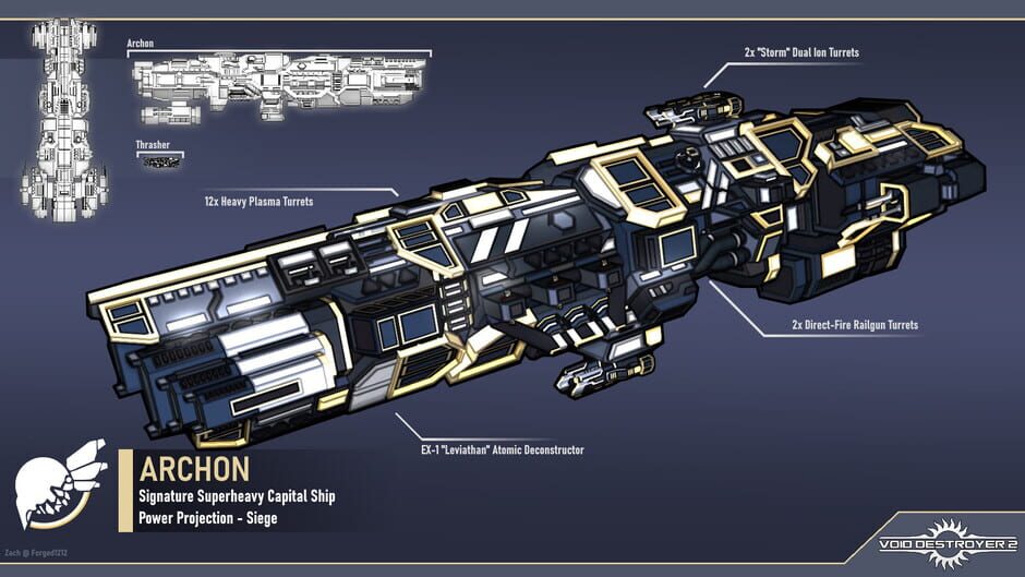 สกรีนช็อตจาก Void Destroyer 2: Ashes (รูปที่ 4)