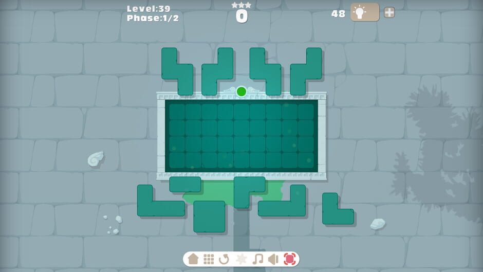 สกรีนช็อตจาก Puzzle: Stone Blocks - Levels Pack 1 Greece (รูปที่ 3)