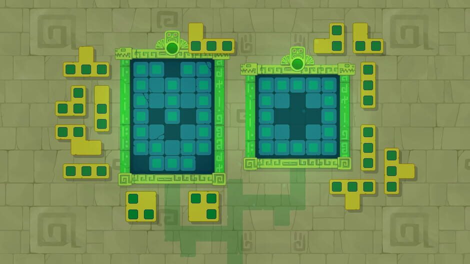 สกรีนช็อตจาก Puzzle: Stone Blocks - Levels Pack 4 Mayan (รูปที่ 4)