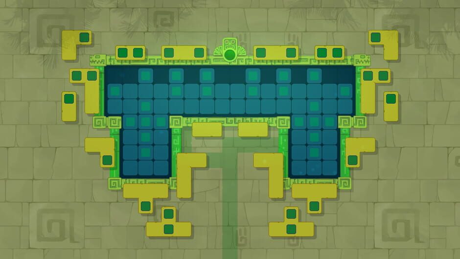 สกรีนช็อตจาก Puzzle: Stone Blocks - Levels Pack 4 Mayan (รูปที่ 3)