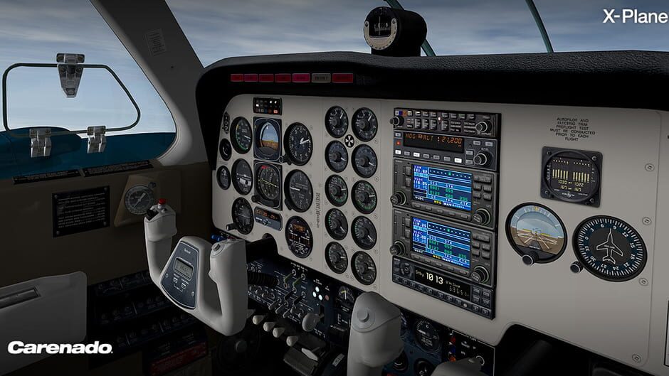 สกรีนช็อตจาก X-Plane 10 Global: Carenado - B58 Baron (รูปที่ 14)