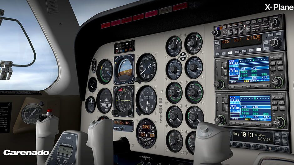 สกรีนช็อตจาก X-Plane 10 Global: Carenado - B58 Baron (รูปที่ 9)