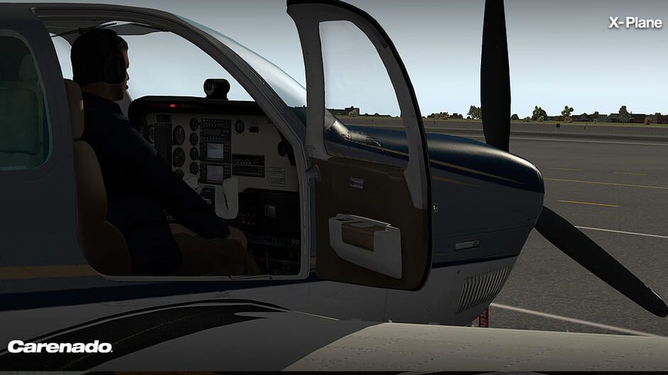 สกรีนช็อตจาก X-Plane 10 Global: Carenado - A36 Bonanza (รูปที่ 4)