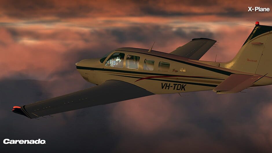 สกรีนช็อตจาก X-Plane 10 Global: Carenado - A36 Bonanza (รูปที่ 8)