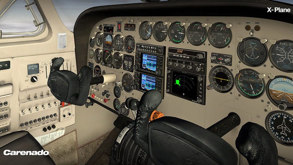 สกรีนช็อตจาก X-Plane 10 Global: Carenado - C340 II (รูปที่ 10)