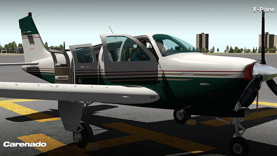 สกรีนช็อตจาก X-Plane 10 Global: Carenado - A36 Bonanza (รูปที่ 6)