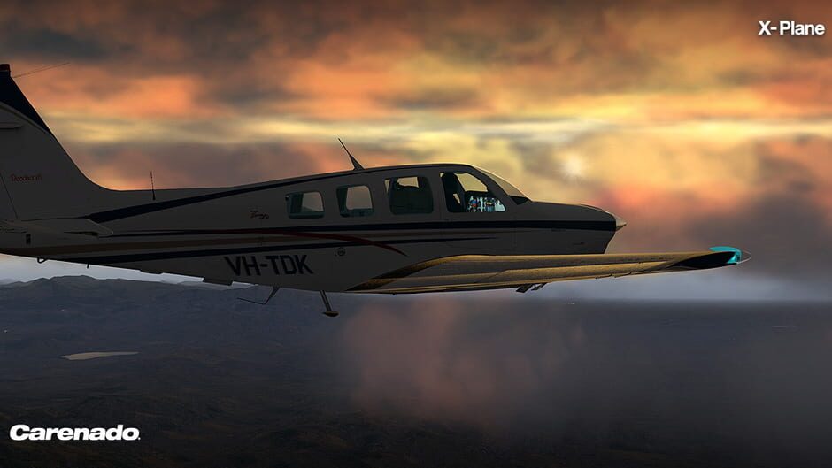 สกรีนช็อตจาก X-Plane 10 Global: Carenado - A36 Bonanza (รูปที่ 3)