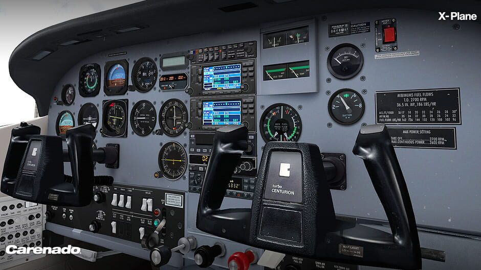สกรีนช็อตจาก X-Plane 10 Global: Carenado - CT210M Centurion II (รูปที่ 12)