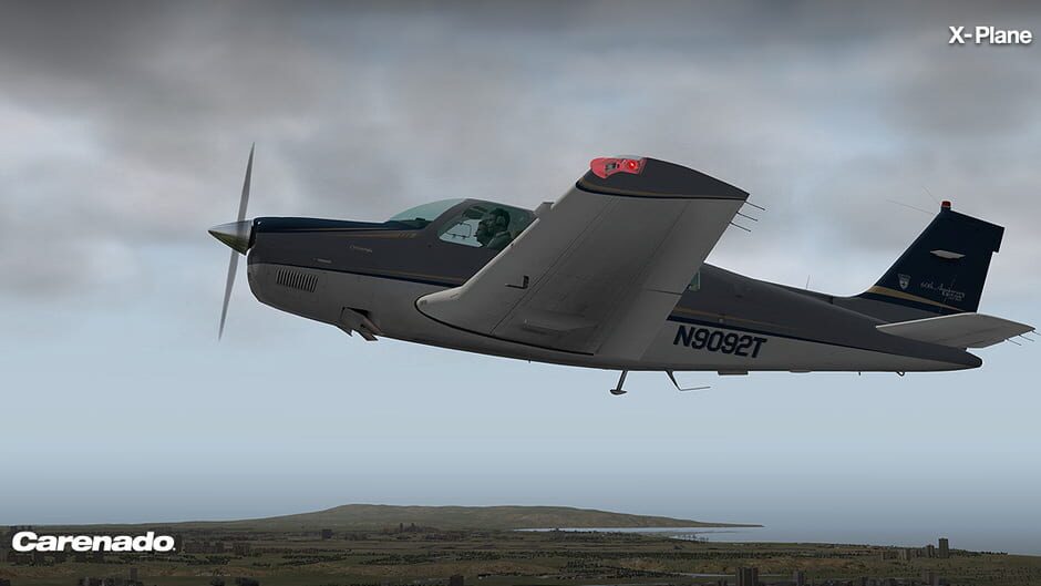 สกรีนช็อตจาก X-Plane 10 Global: Carenado - A36 Bonanza (รูปที่ 18)