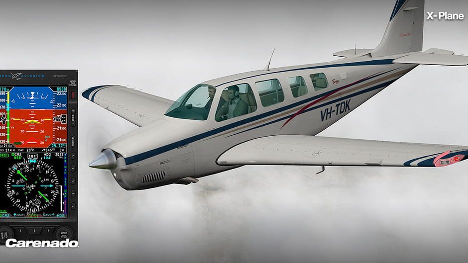 สกรีนช็อตจาก X-Plane 10 Global: Carenado - A36 Bonanza (รูปที่ 12)