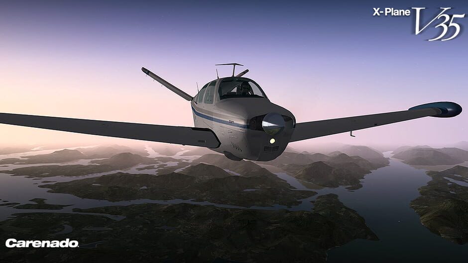 สกรีนช็อตจาก X-Plane 10 Global: Carenado - V35 Bonanza (รูปที่ 6)