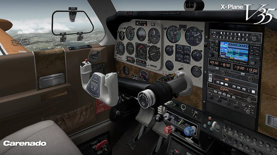สกรีนช็อตจาก X-Plane 10 Global: Carenado - V35 Bonanza (รูปที่ 3)