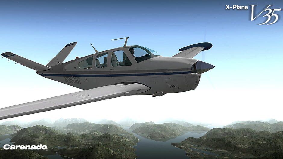 สกรีนช็อตจาก X-Plane 10 Global: Carenado - V35 Bonanza (รูปที่ 2)