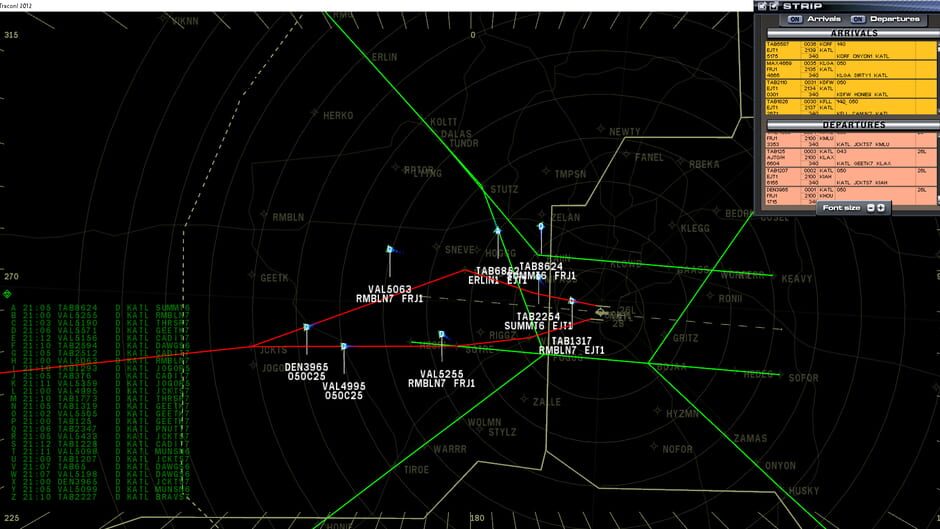 สกรีนช็อตจาก Tracon!2012:SE - Atlanta Sector (รูปที่ 2)