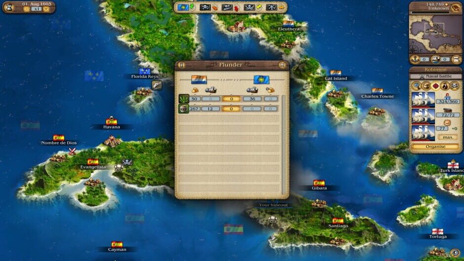 Port Royale 3: Dawn of Pirates Screenshot