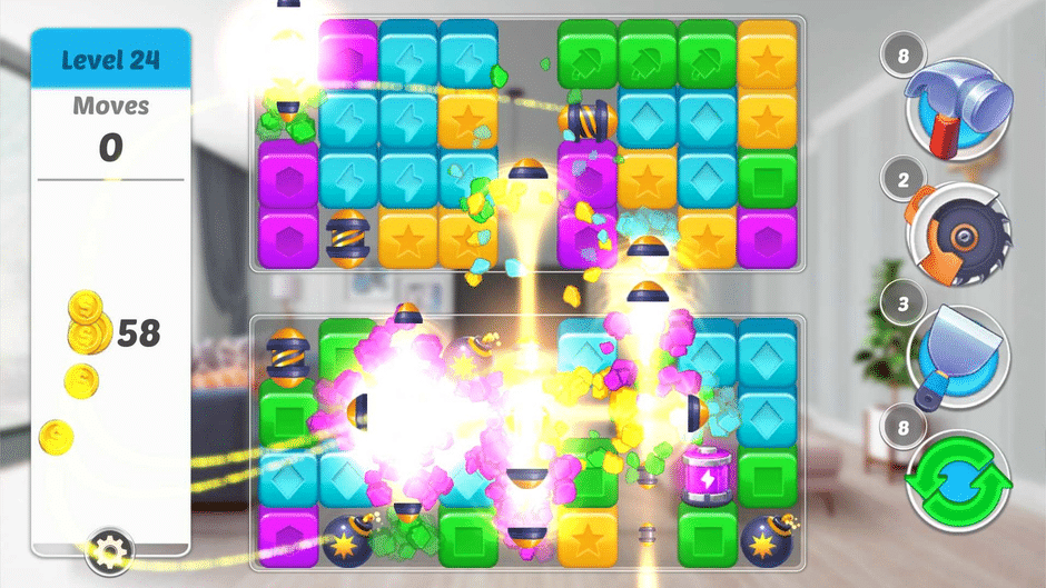Home Designer: Makeover Blast Screenshot