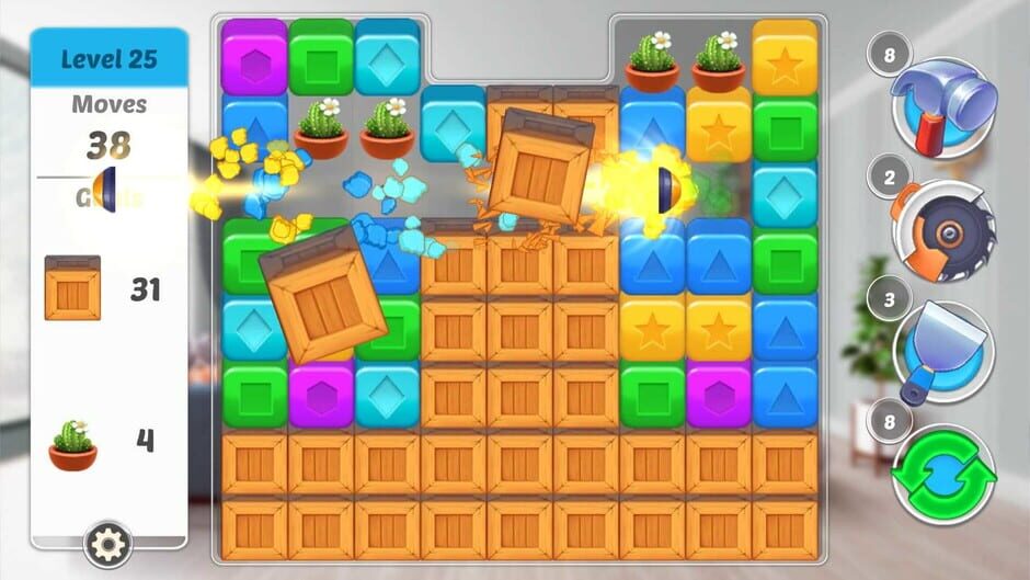 Home Designer: Makeover Blast Screenshot