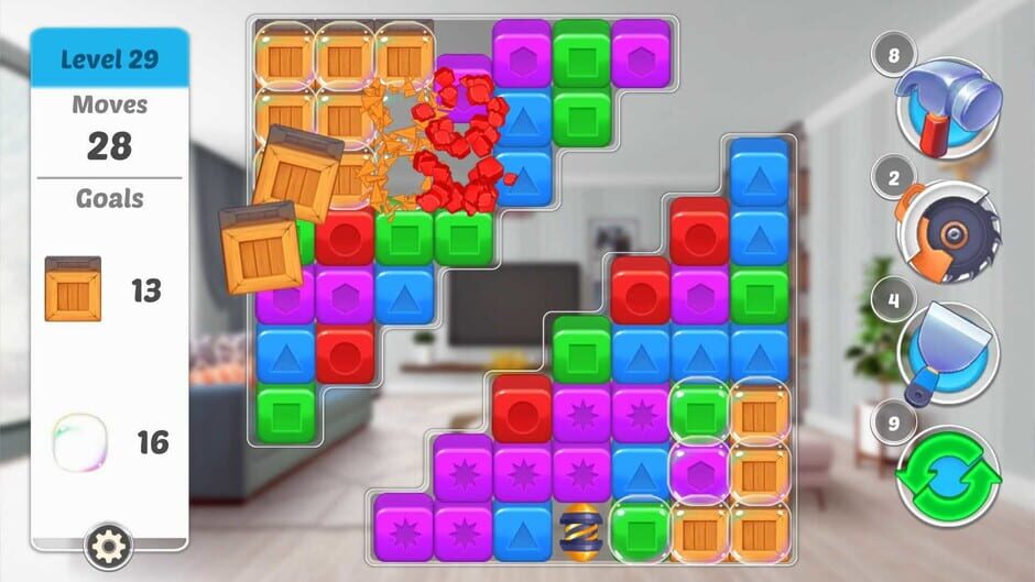 Home Designer: Makeover Blast Screenshot