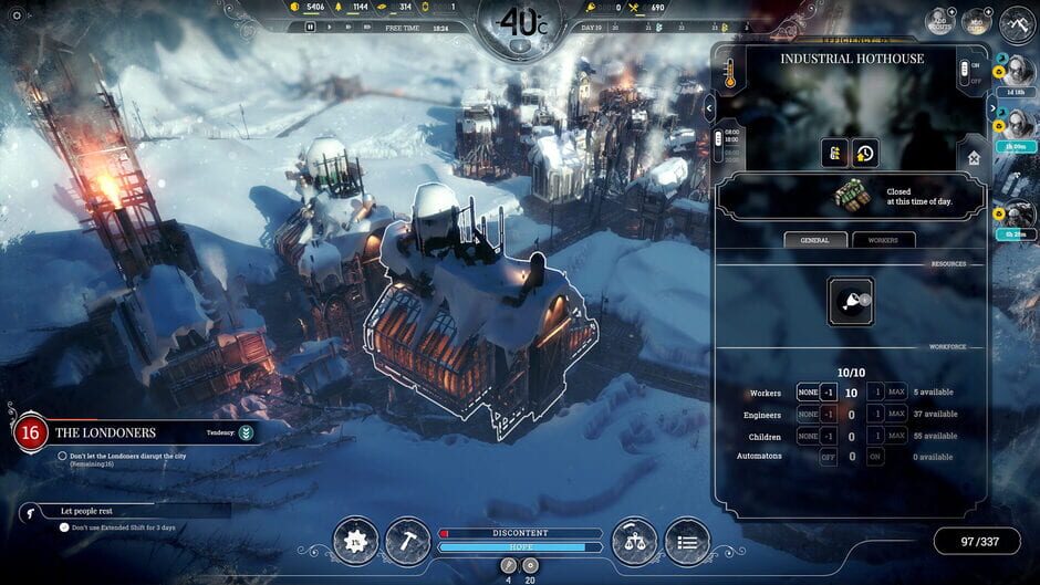 Frostpunk: Game of the Year Edition Screenshot