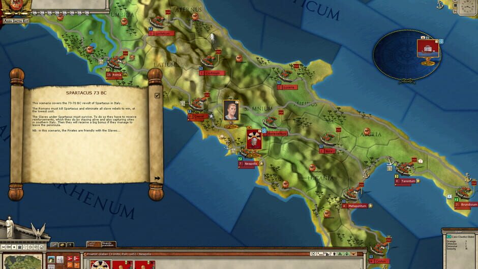 Alea Jacta Est: Spartacus 73BC Screenshot