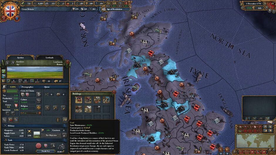 Europa Universalis IV: Rule Britannia - Immersion Pack Screenshot
