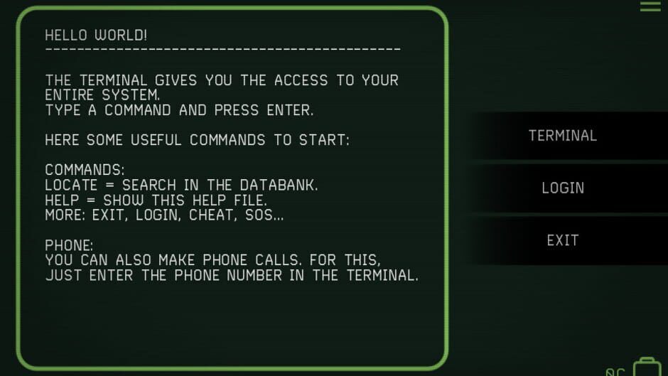 SpaceNet: A Space Adventure Screenshot