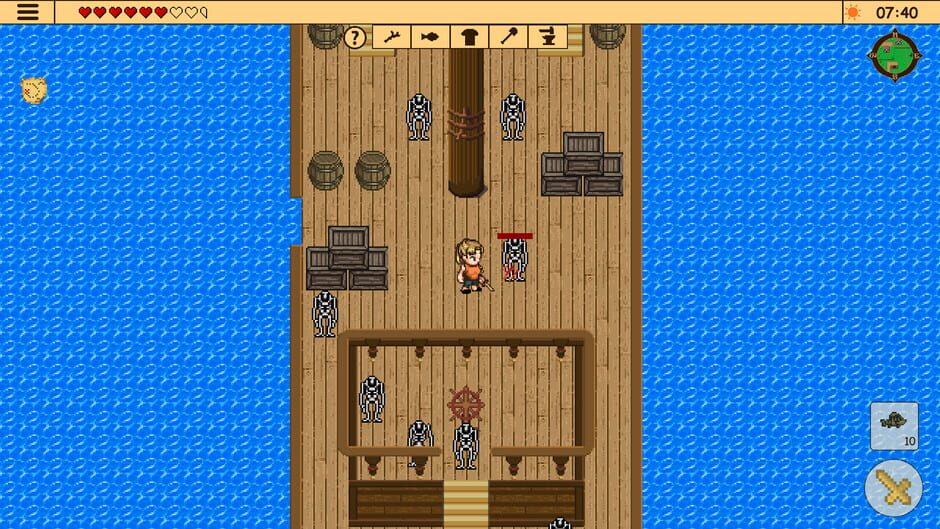 สกรีนช็อตจาก Survival RPG 2: The Temple Ruins (รูปที่ 2)