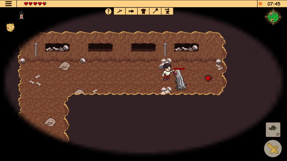 สกรีนช็อตจาก Survival RPG 2: The Temple Ruins (รูปที่ 5)