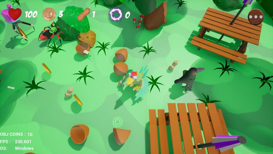 Sqwark! A Nutty Adventure Screenshot