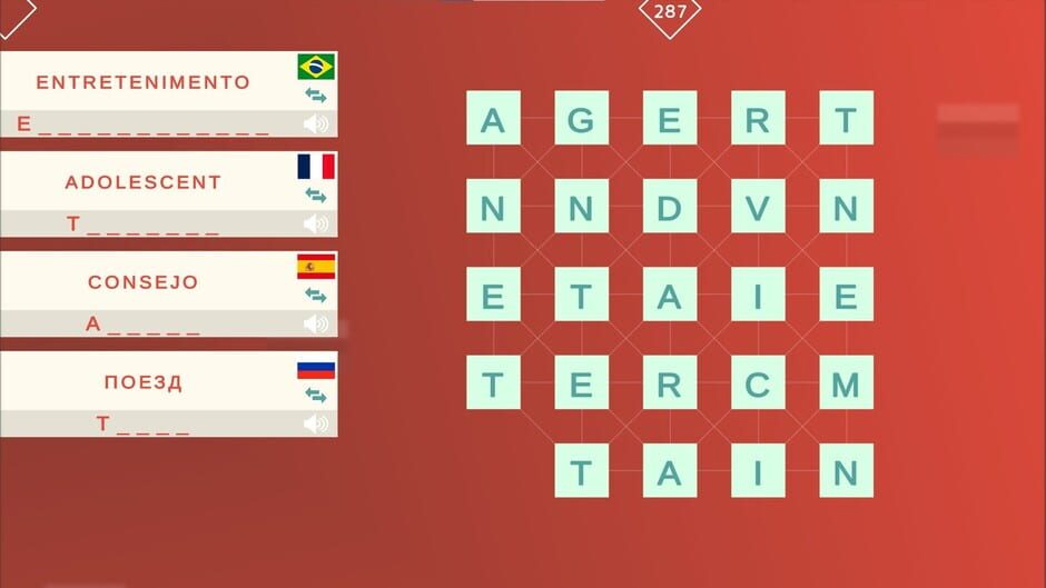 Mini Words: Polyglot Screenshot