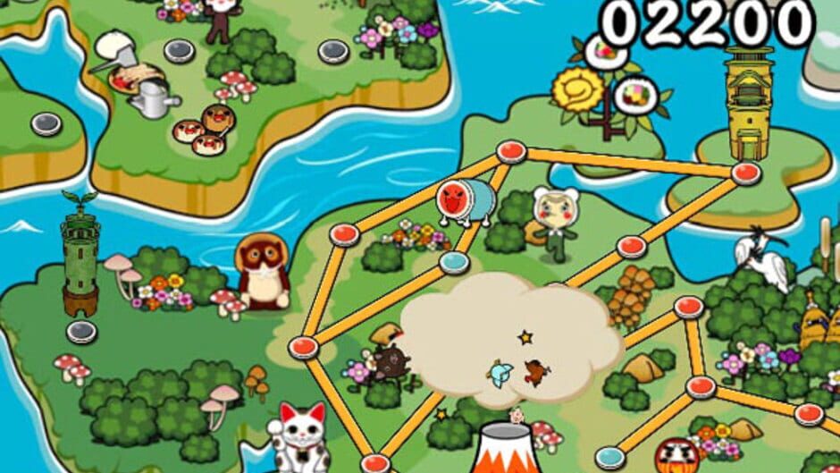 Screenshots Taiko no Tatsujin: Doka! to Oomori Nanadaime