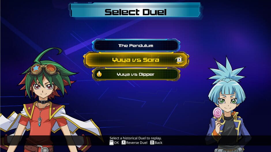 Yu-Gi-Oh! Legacy of the Duelist: Arc-V Sora and Dipper Screenshot