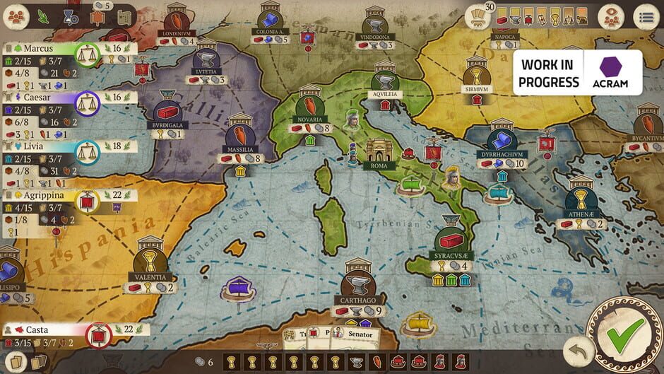 Concordia: Digital Edition Screenshot