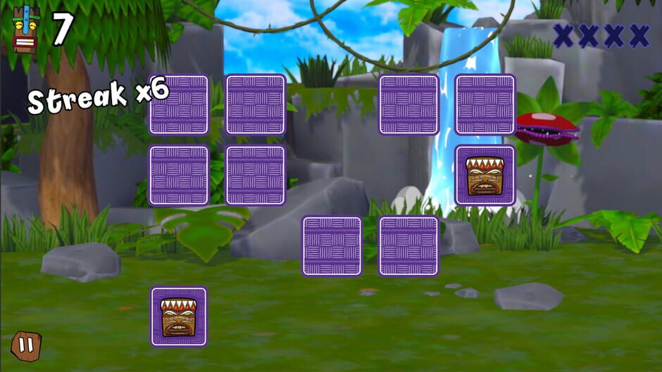 Tiki Tiki: The Tropical Memory Game Screenshot