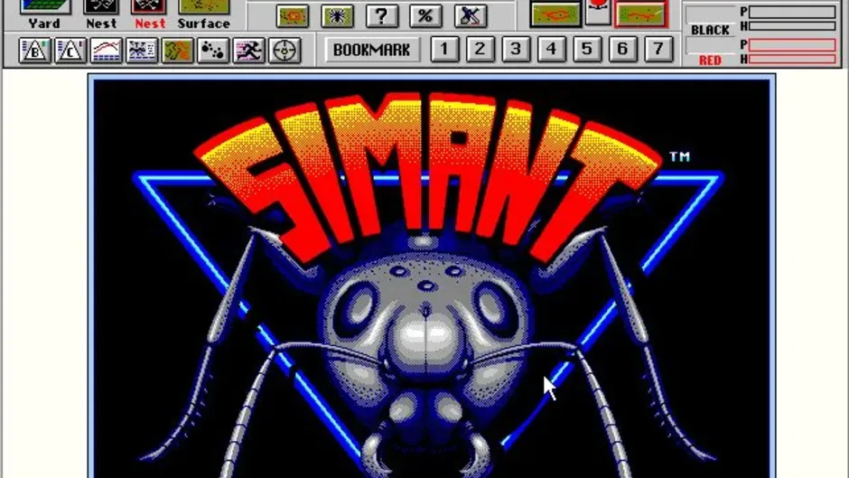 SimAnt, captura de tela 2
