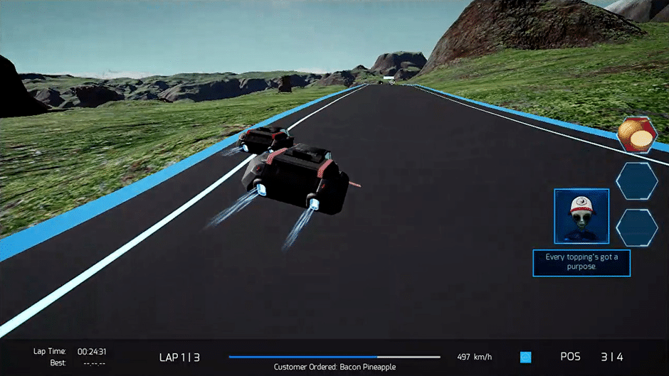 Smugglers of Cygnus: Cygnus Pizza Race Screenshot