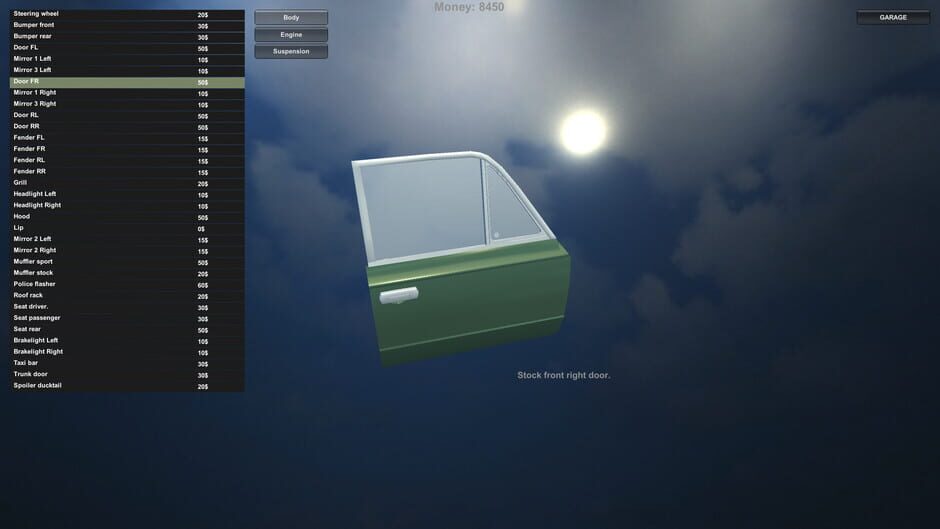 Car Constructor Screenshot
