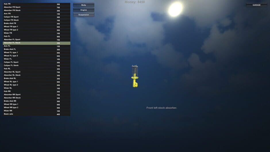 Car Constructor Screenshot