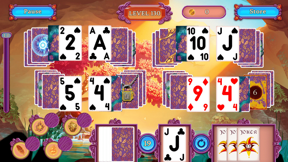 Endless Soul Light Solitaire Screenshot