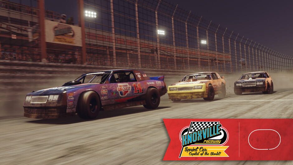 Tony Stewart's All-American Racing: Knoxville Raceway Screenshot