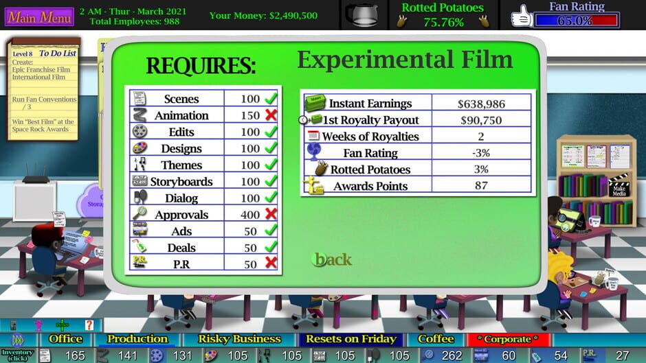 Animation Studio Manager Screenshot