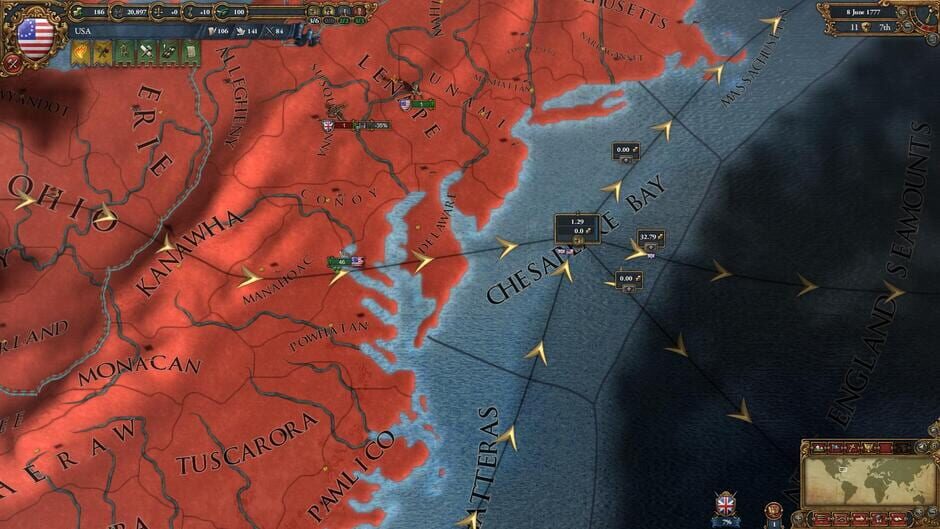 Europa Universalis IV: American Dream Screenshot