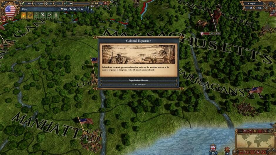 Europa Universalis IV: American Dream Screenshot