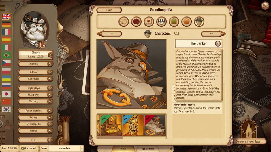 Gremlins, Inc.: Famous Figures Screenshot
